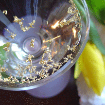 edible gold leaf for drinks and cocktails